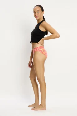 SmileyWorld® Braga Menstrual Bambú Flujo Abundante Coral