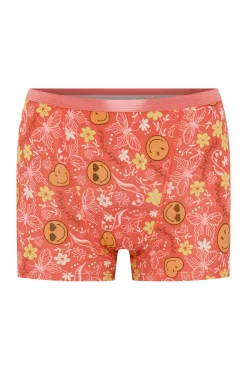 SmileyWorld® Short Menstrual Bambú Flujo Moderado Coral