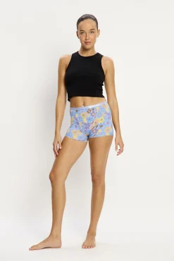 SmileyWorld® Short Menstrual Bambú Flujo Abundante Azul