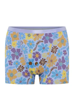 SmileyWorld® Short Menstrual Bambú Flujo Abundante Azul