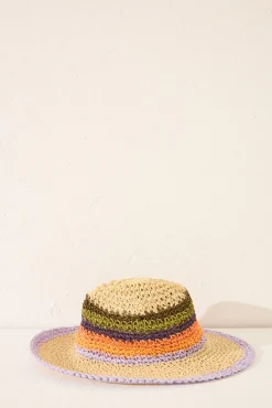 Sombrero rafia color natural