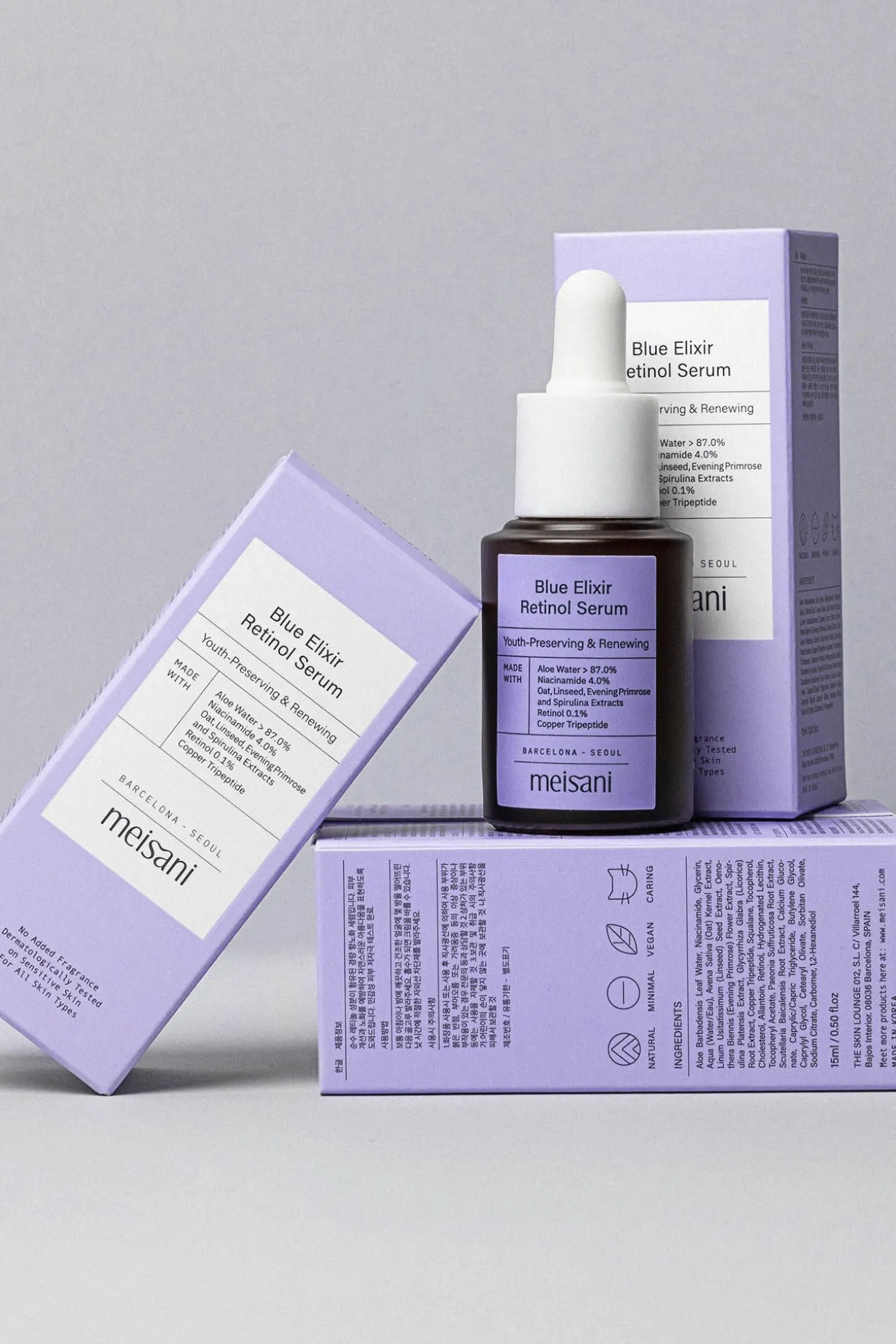 Sérum ligero con retinol puro