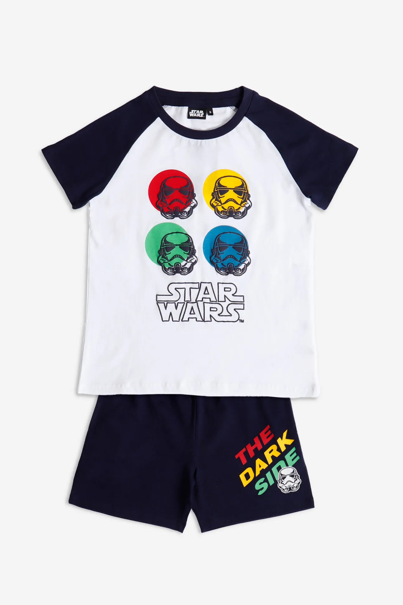 STAR WARS Pijama Manga Corta The Dark Strike para Niño