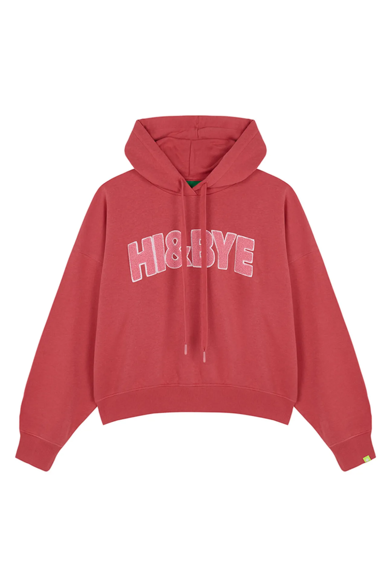 Sudadera capucha felpa algodón rosa