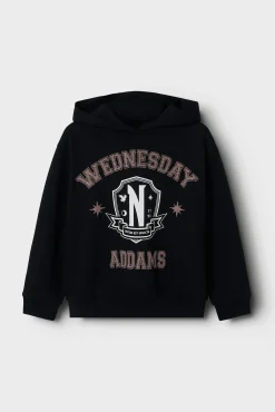 Sudadera de Wednesday de niña