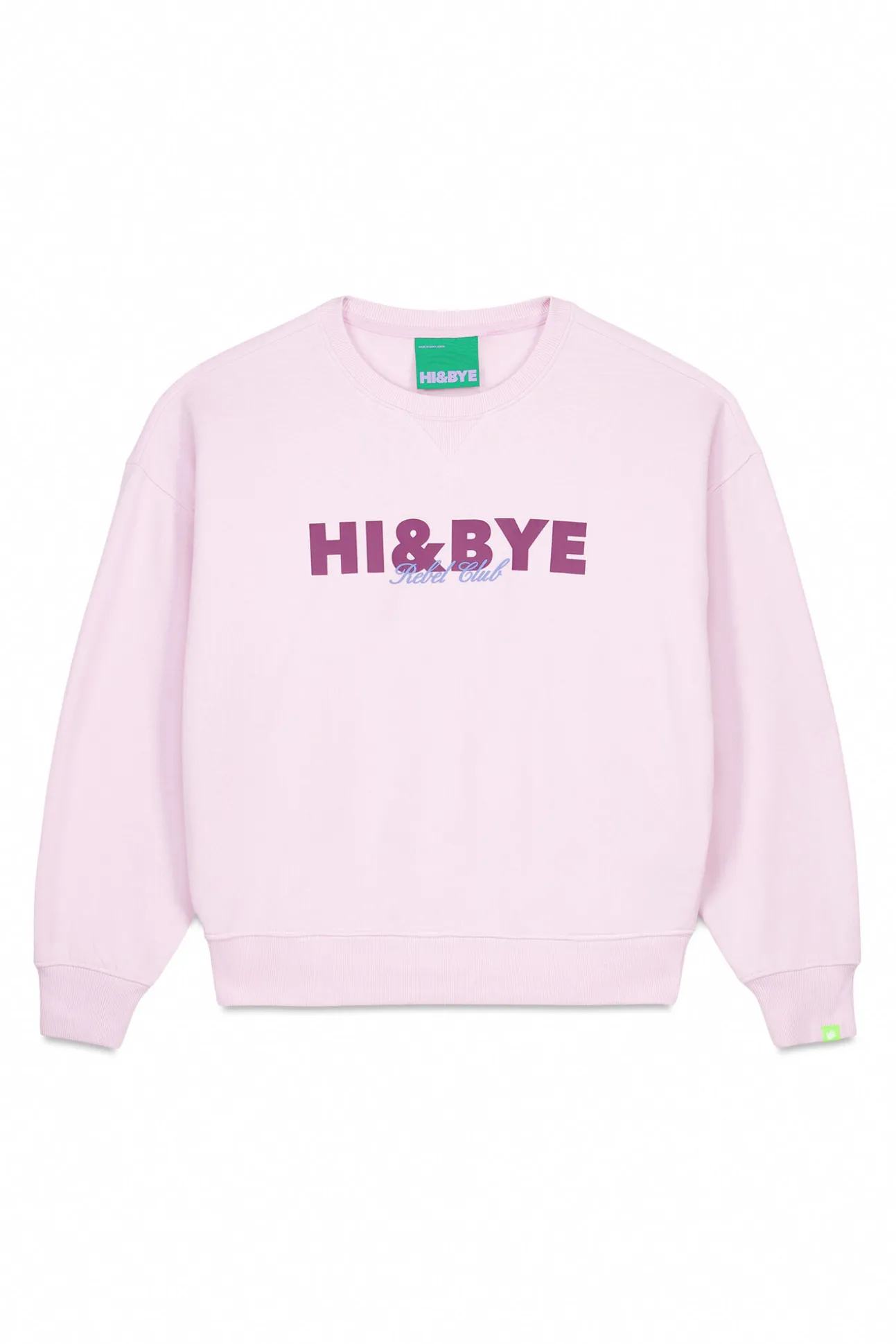 Sudadera felpa lisa rosa