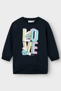 Sudadera larga Los Pitufos