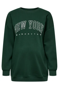 Sudadera maternity detalle texto frontal