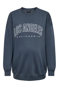 Sudadera maternity detalle texto frontal
