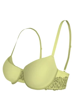 Sujetador balconette Calvin Klein amarillo