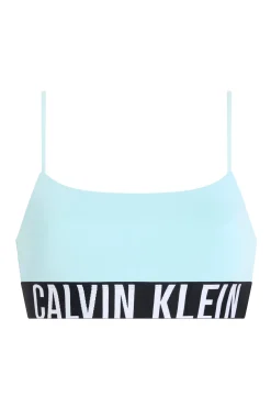 Sujetador bandeau Calvin Klein azul