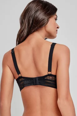 Sujetador bralette capacidad negro