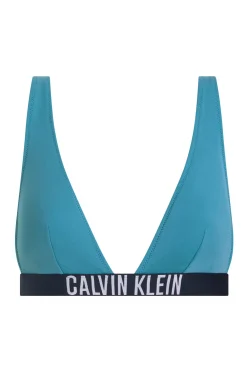 Sujetador bralette logo Calvin Klein azul