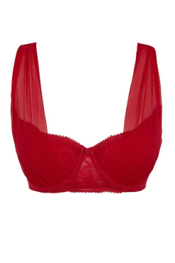Sujetador clásico BEAUTIFUL encaje rojo