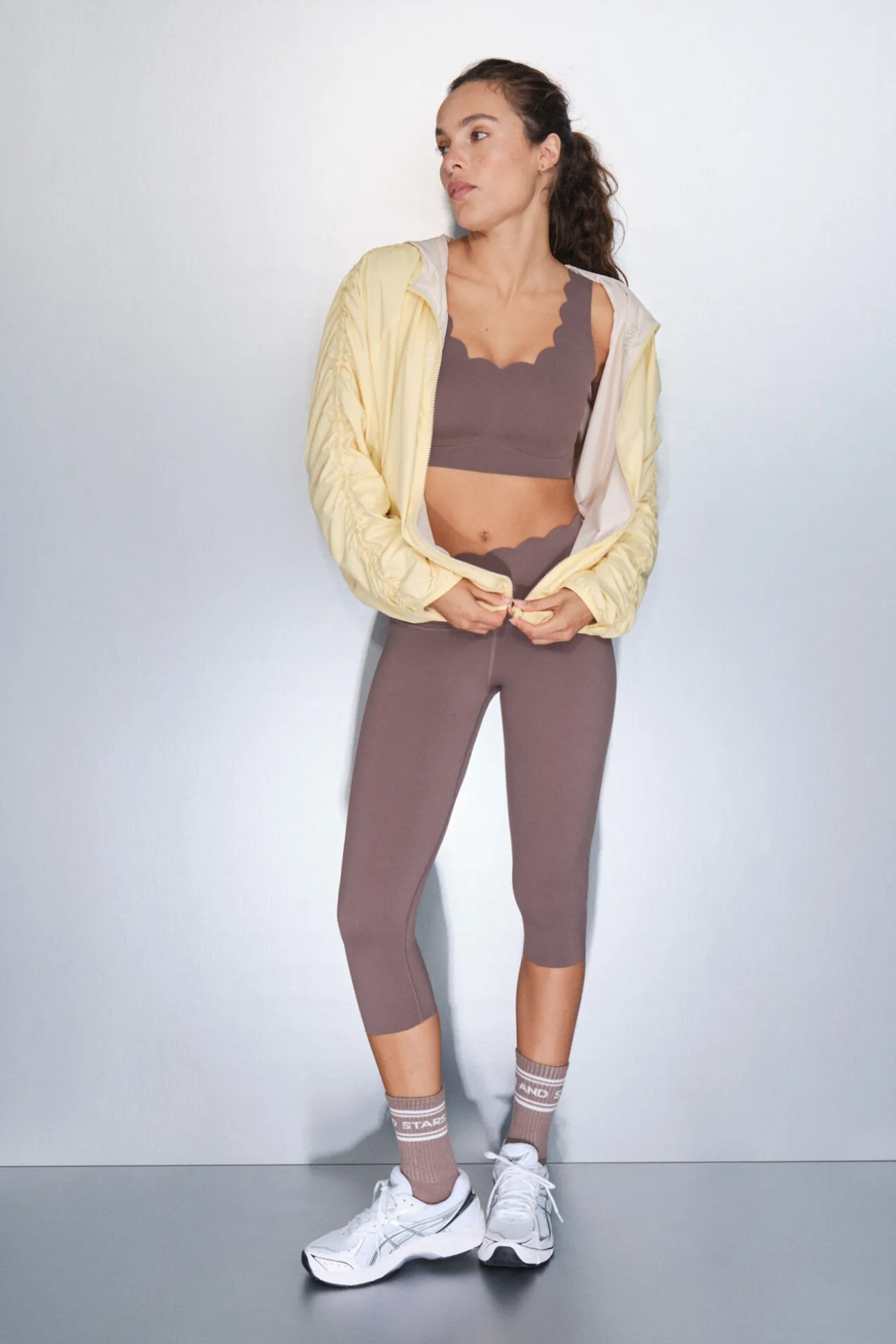 Sujetador deportivo COMPRESSIVE marrón