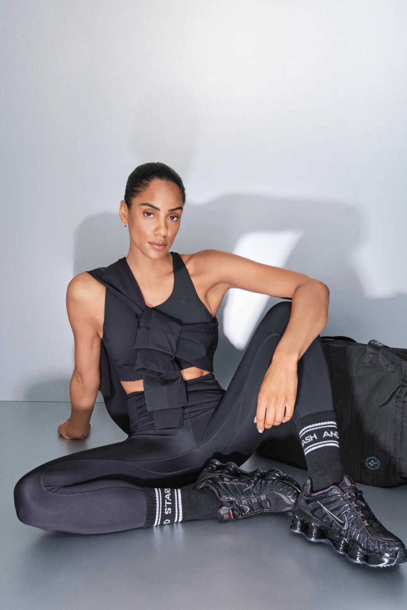 Sujetador deportivo 4D Stretch negro