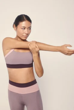 Sujetador deportivo 4D STRETCH block rosa