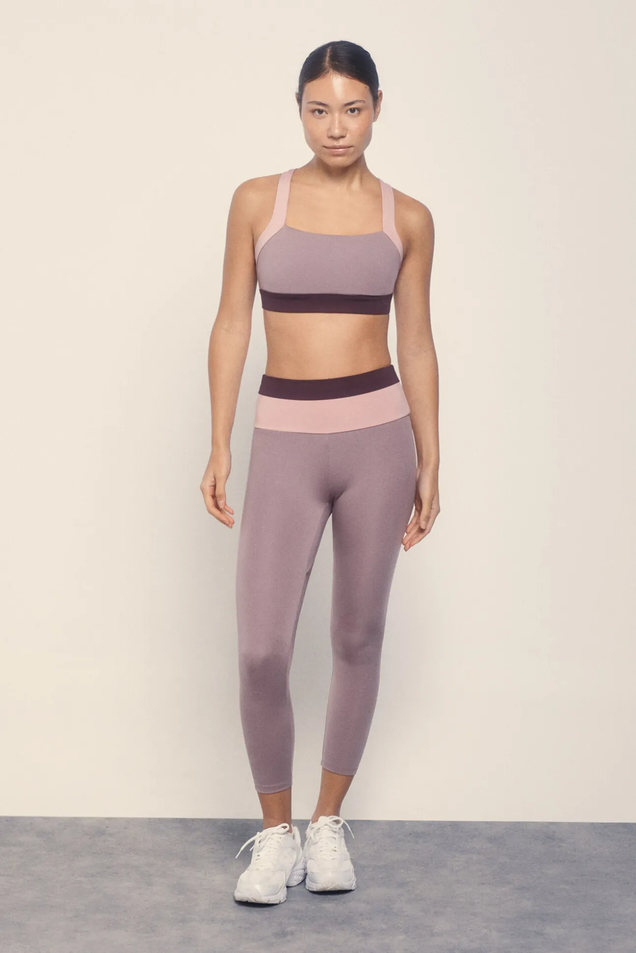 Sujetador deportivo 4D STRETCH block rosa