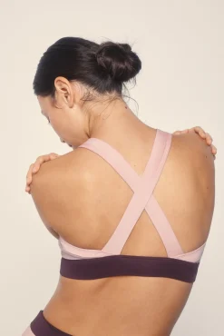 Sujetador deportivo 4D STRETCH block rosa