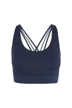 Sujetador deportivo 4D STRETCH brillo azul