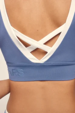 Sujetador deportivo 4D Stretch azul