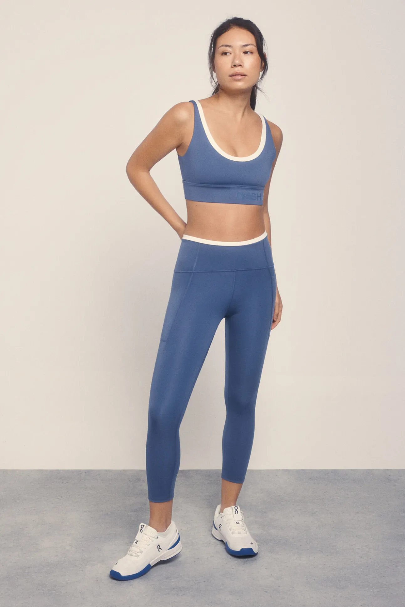 Sujetador deportivo 4D Stretch azul