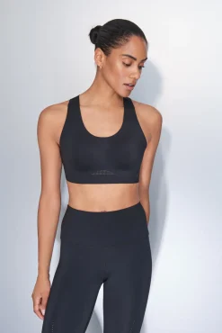 Sujetador deportivo negro Compressive