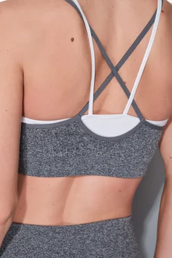 Sujetador deportivo SEAMLESS COMFORT gris