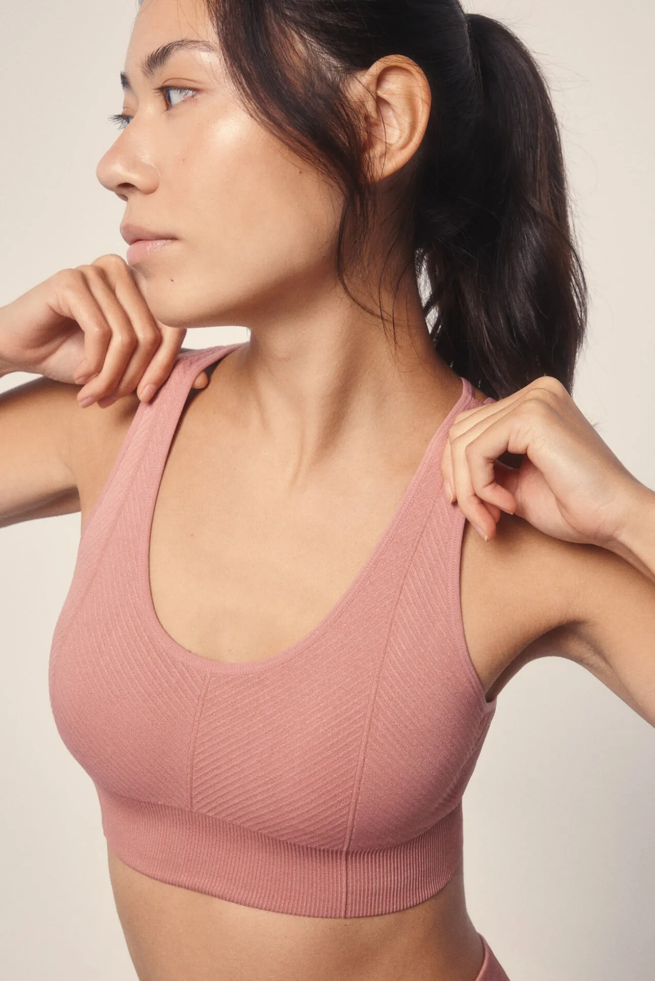 Sujetador deportivo SEAMLESS COMFORT rosa