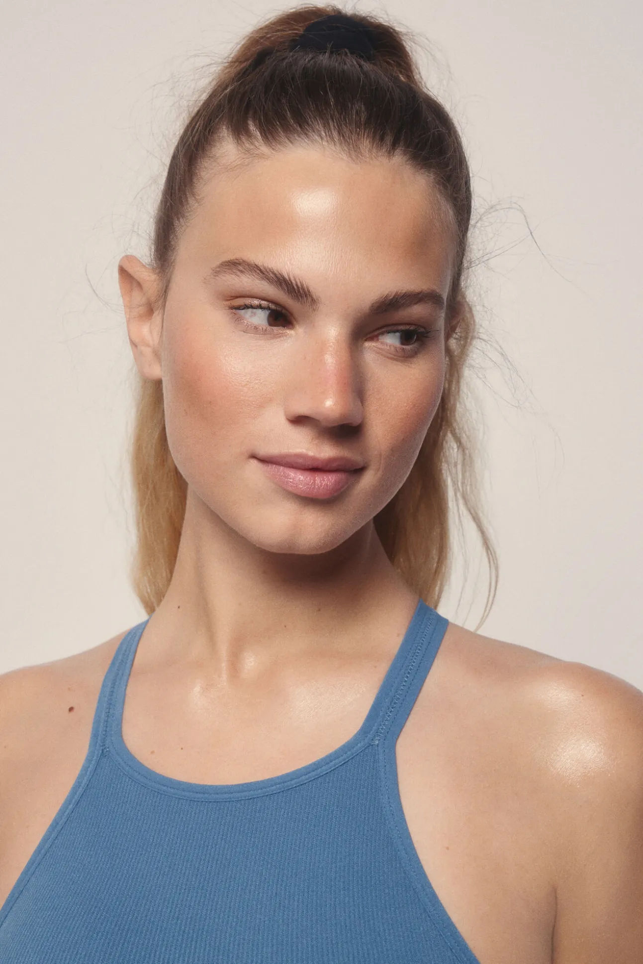 Sujetador deportivo SEAMLESS COMFORT azul