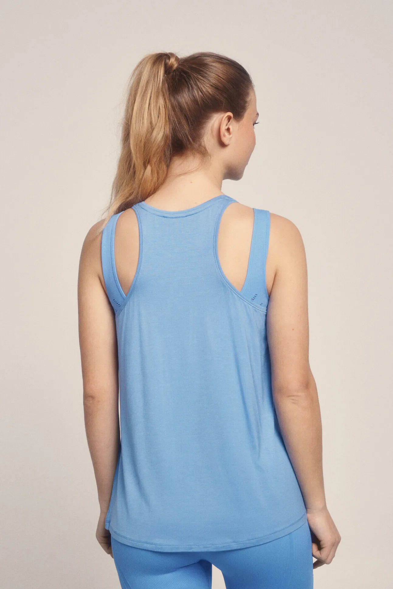 Sujetador deportivo SEAMLESS COMFORT azul