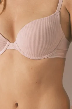 Sujetador push up GORGEOUS algodón rosa