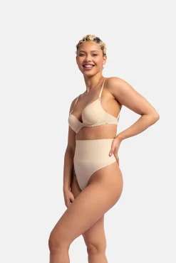 Sujetador push up multiposición nude