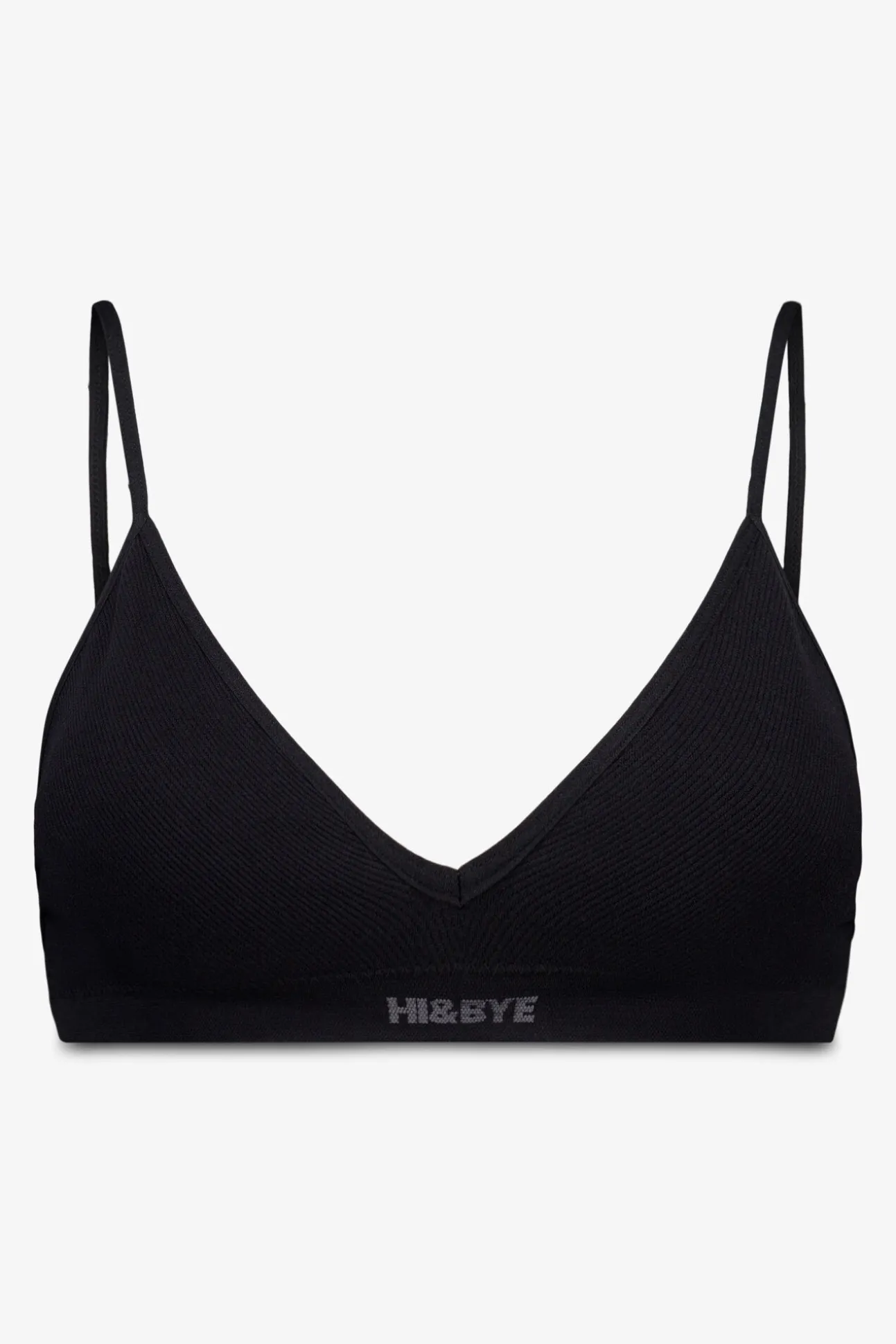 Sujetador seamless triangular negro