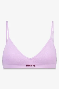 Sujetador seamless triangular lila