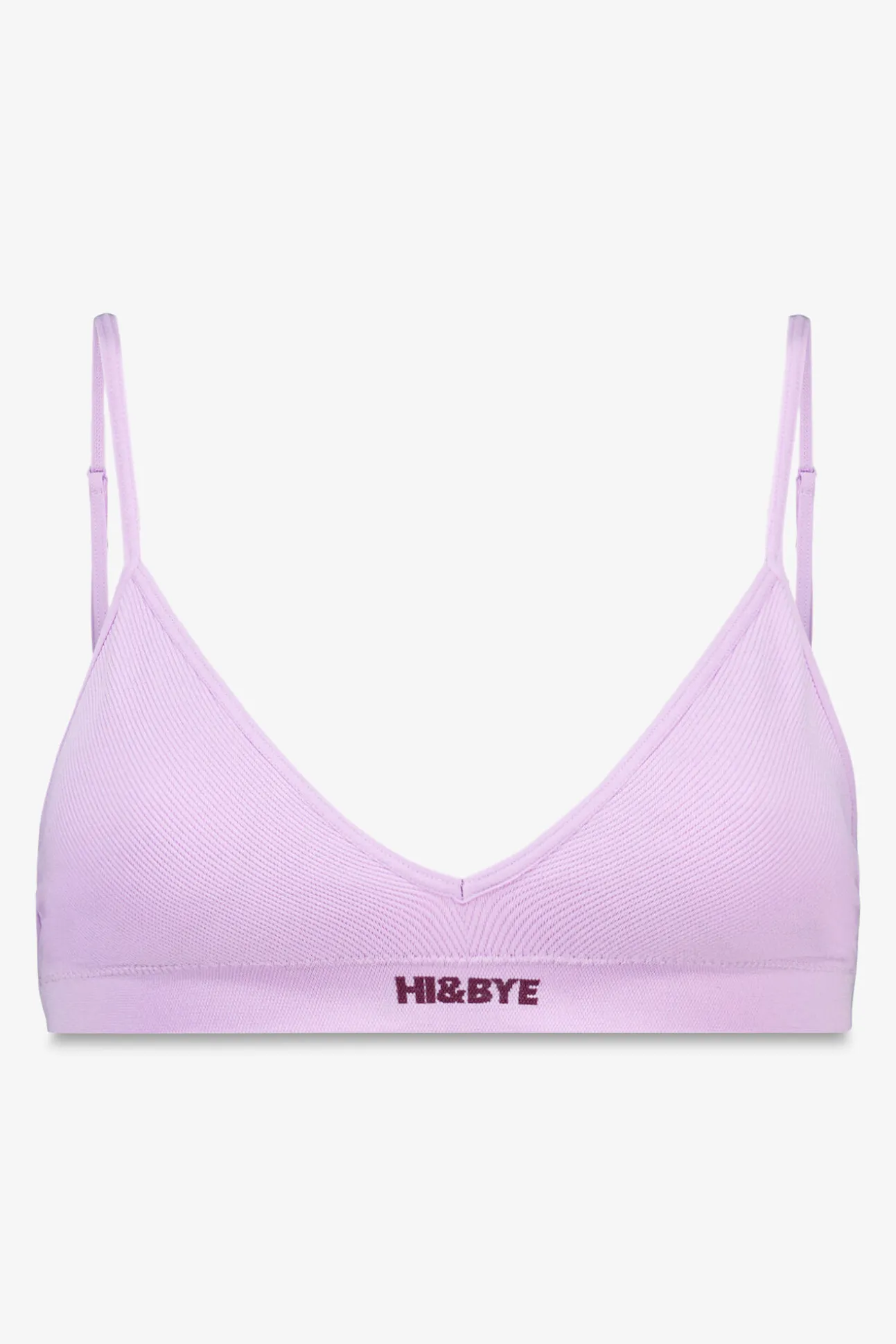 Sujetador seamless triangular lila