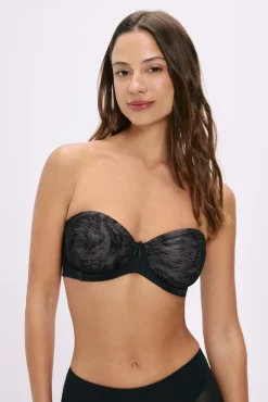 Sujetador sin tirantes con aro Sandra