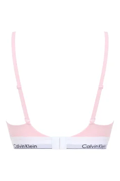 Sujetador triangular logo Calvin Klein verde