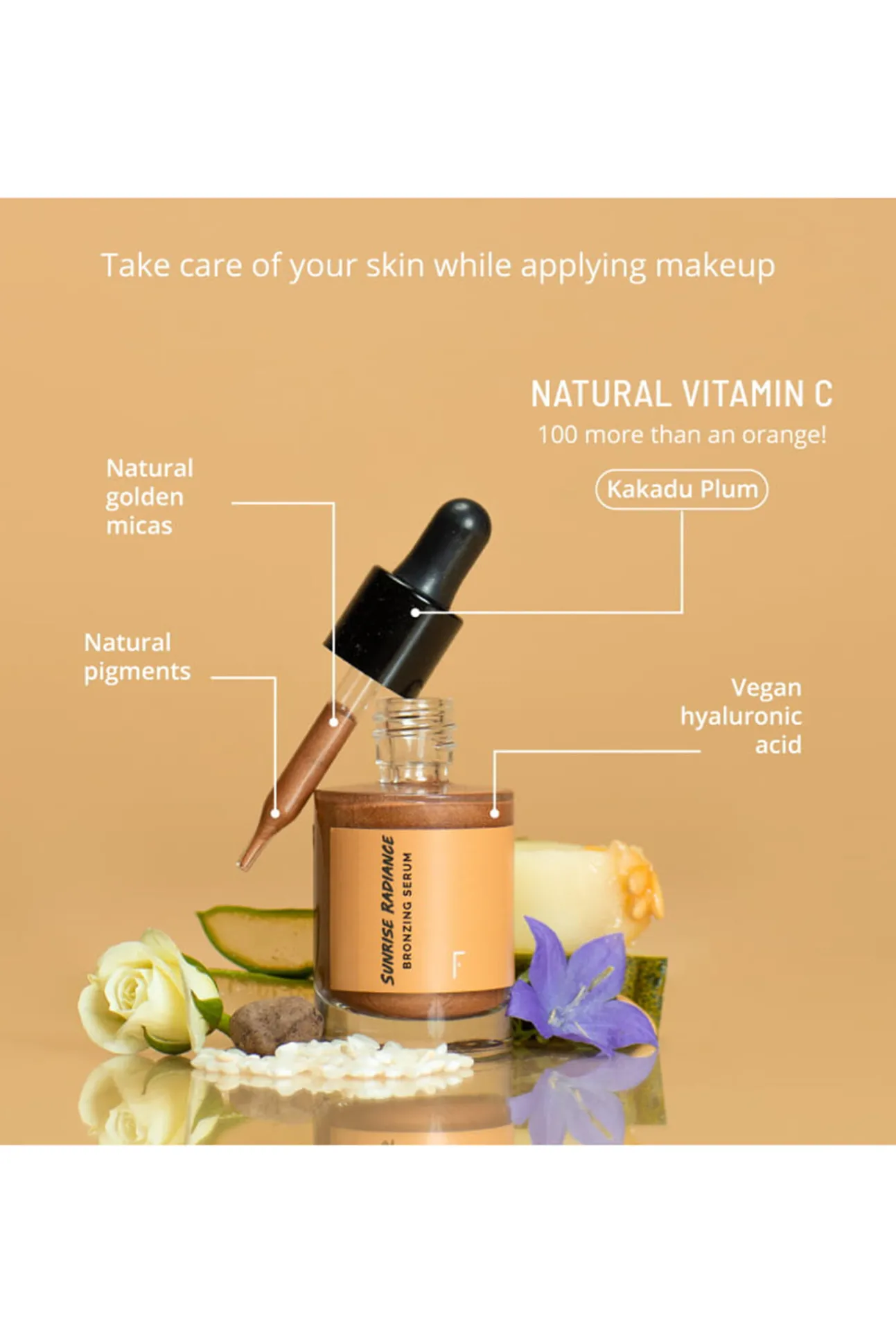 Sunrise Radiance Serum Bronceador