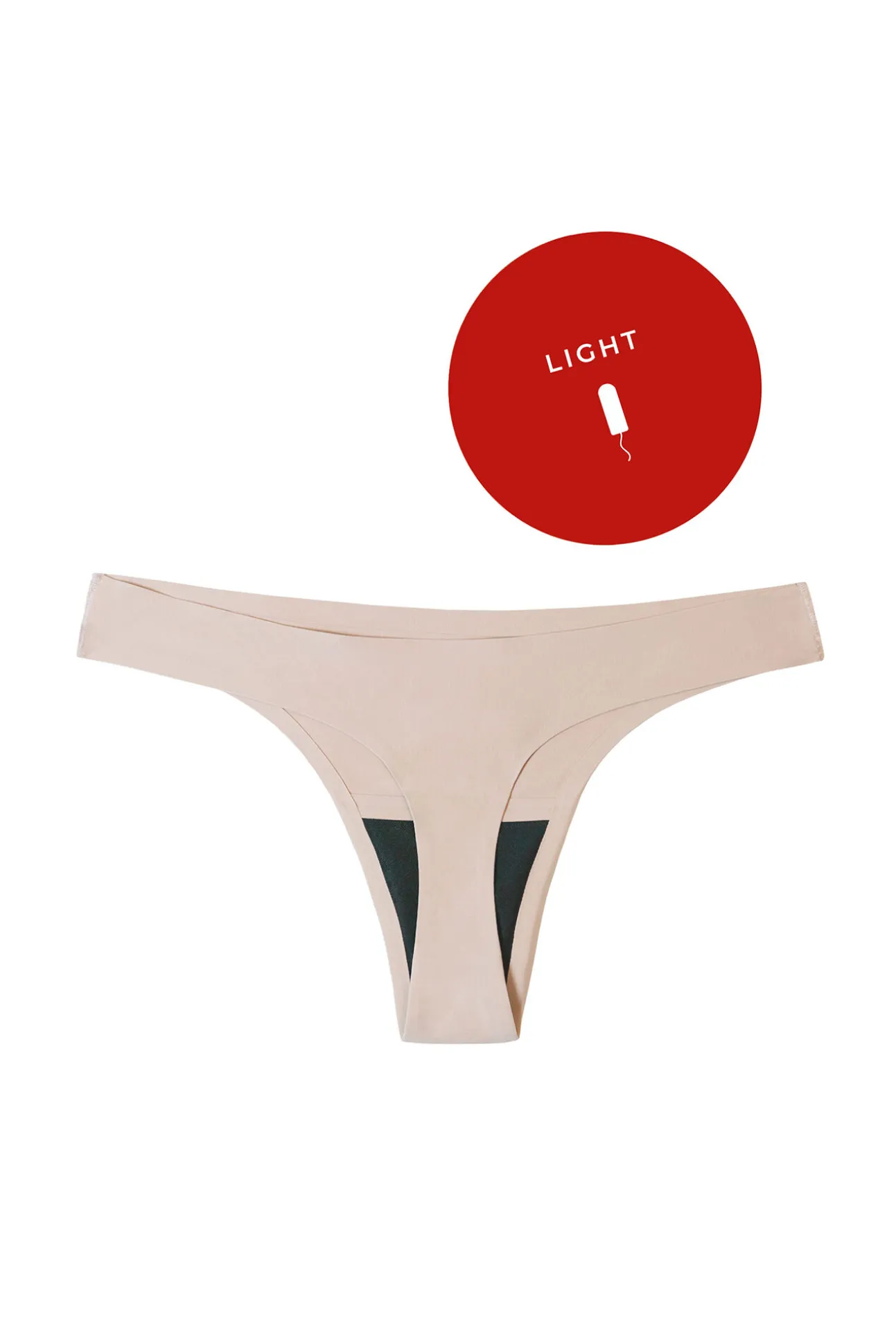 Tanga menstrual arena – Absorción ligera