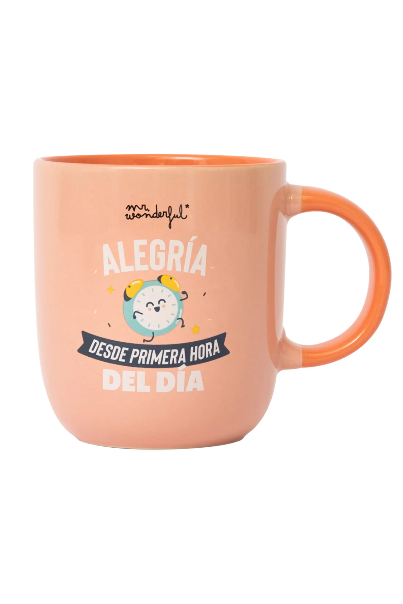 Taza Alegría desde primera hora del día