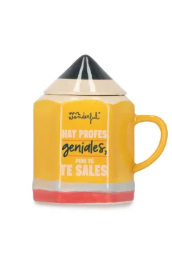 Taza 3D mensaje profesor