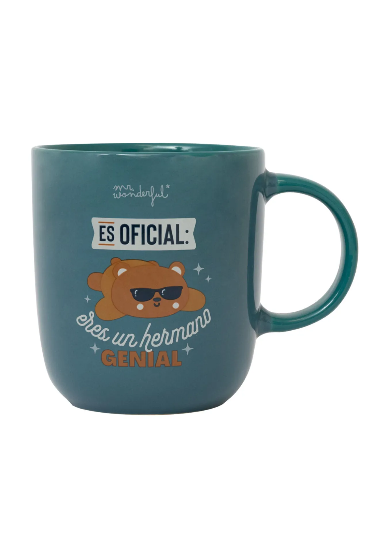 Taza Es oficial: eres un hermano genial