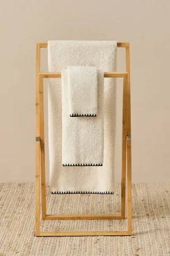 Toalla baño pespunte