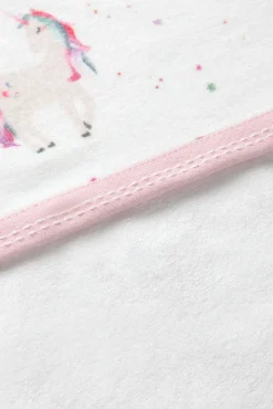 Toalla capucha unicornios