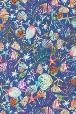 Toalla de playa print marino