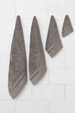 Toalla ducha rizo algodón bambú 70x140cm.