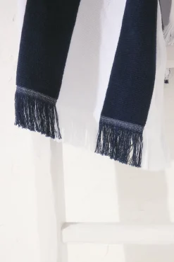 Toalla- pareo 100% algodón print navy