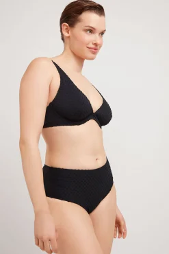 Top bikini capacidad sin relleno negro