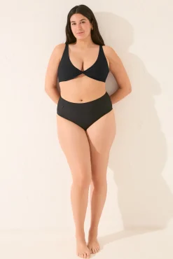 Top bikini halter capacidad negro